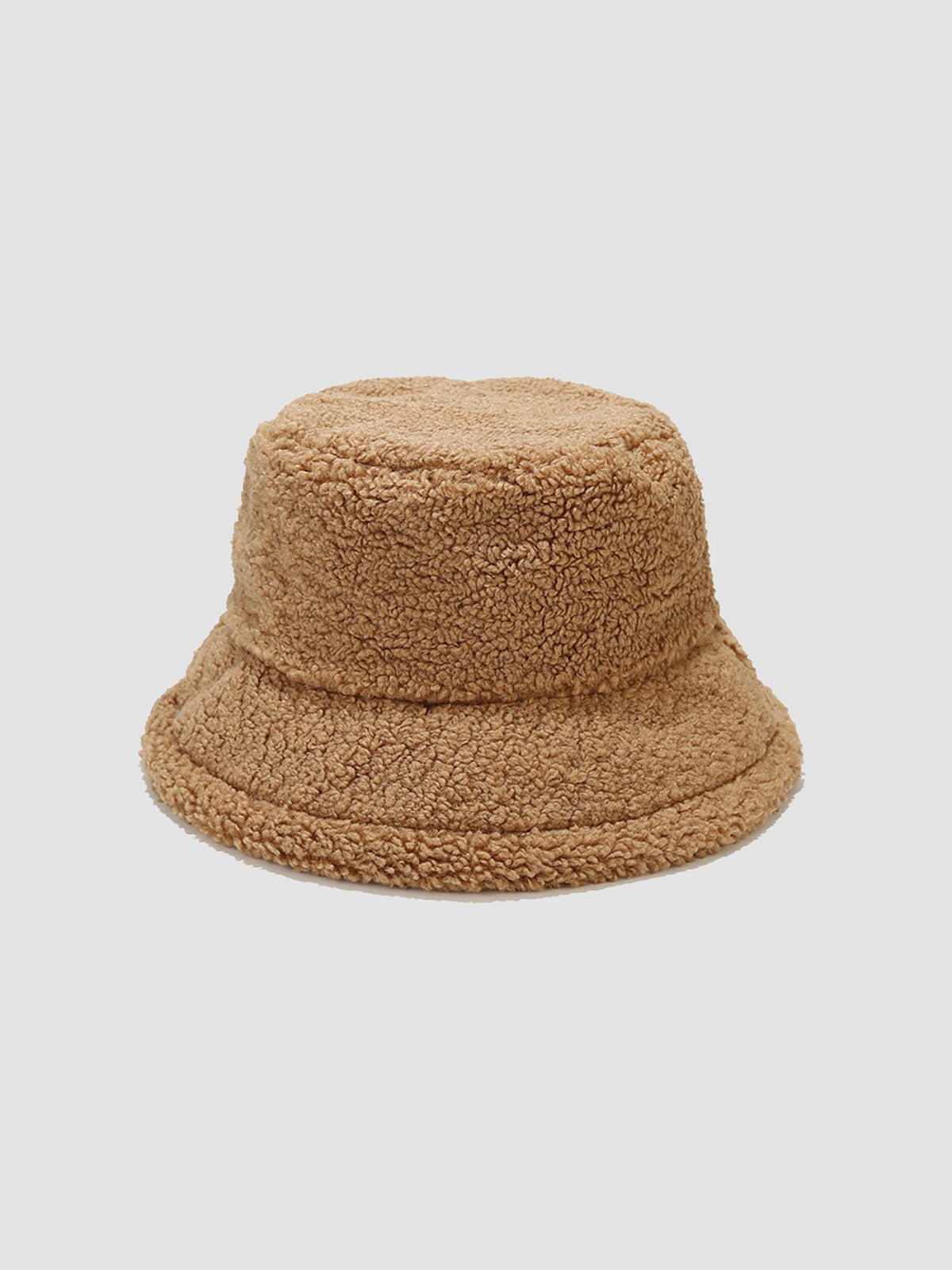 Solid Fleece Bucket Hat