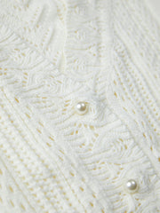 Distillate Eyelet Cardigan