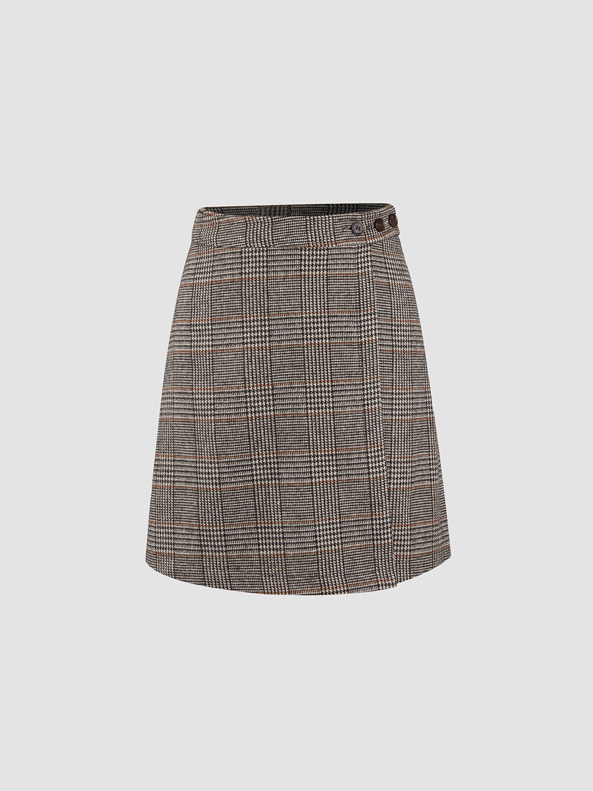 Glen Plaid Mini Skirt