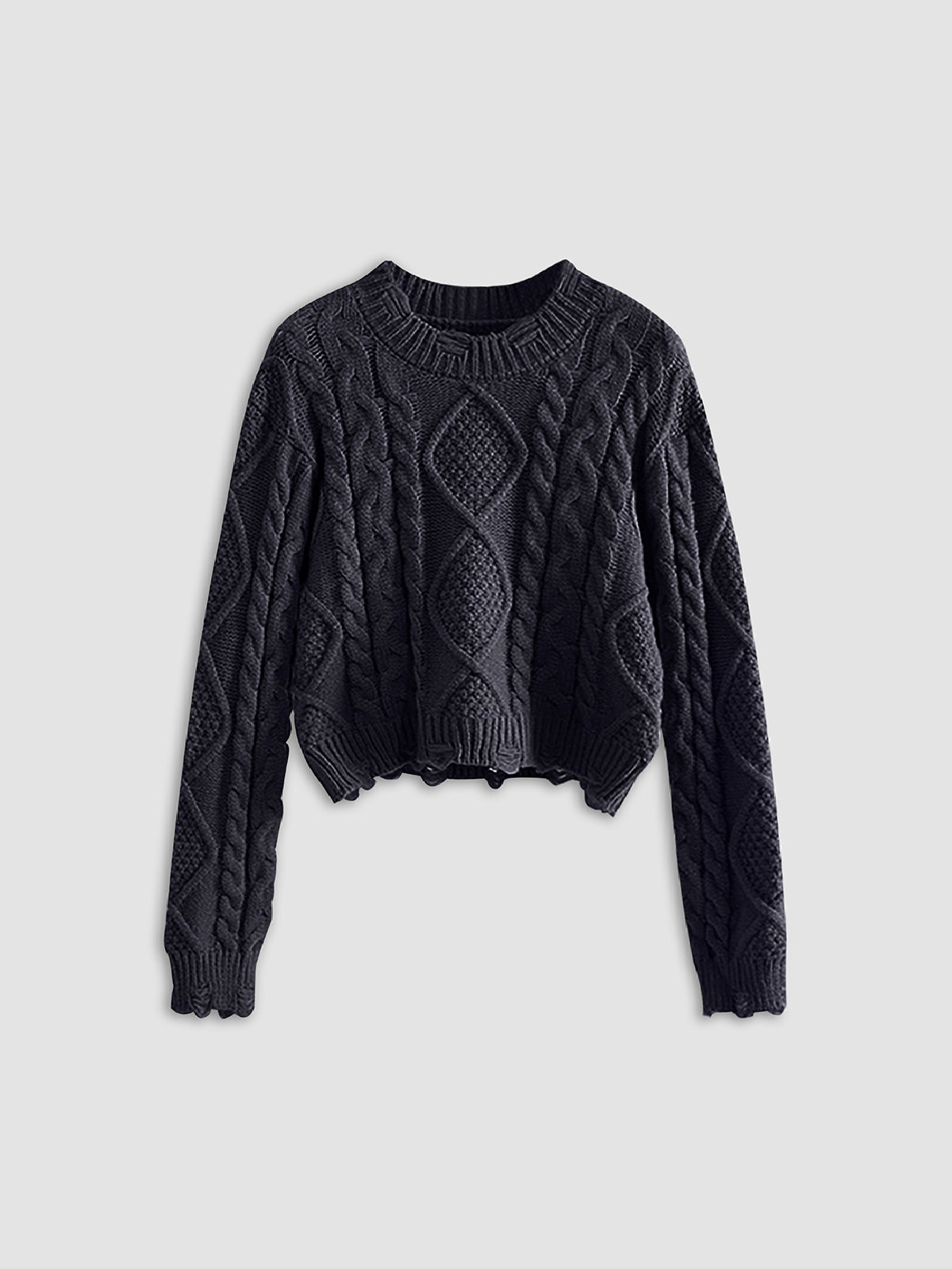 Vintage Castle Cable Knit Sweater