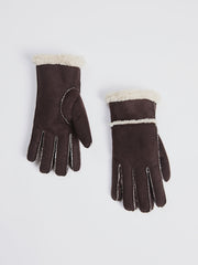 Shearling Leather Gloves