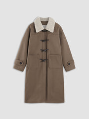 City Lights Collared Wool Coat