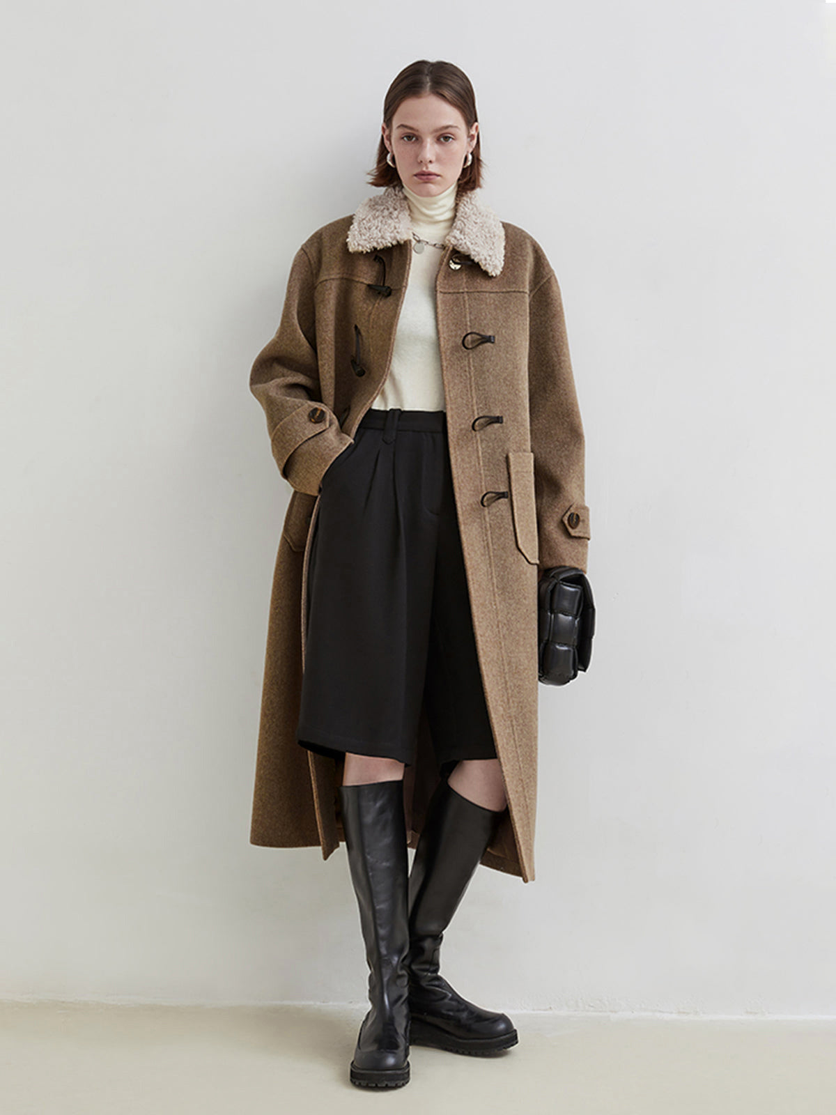 City Lights Collared Wool Coat