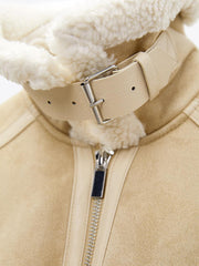 Rancher Rider Shearling Leather Flight Jacket