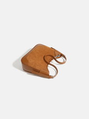 Essential Suede Shoulder Bag