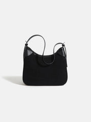 Essential Suede Shoulder Bag