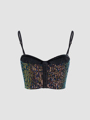 Sequin Glitter Corset