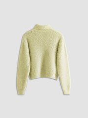 Lemon Garden Furry Sweater