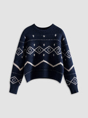 Diamonds Puzzles Sweater