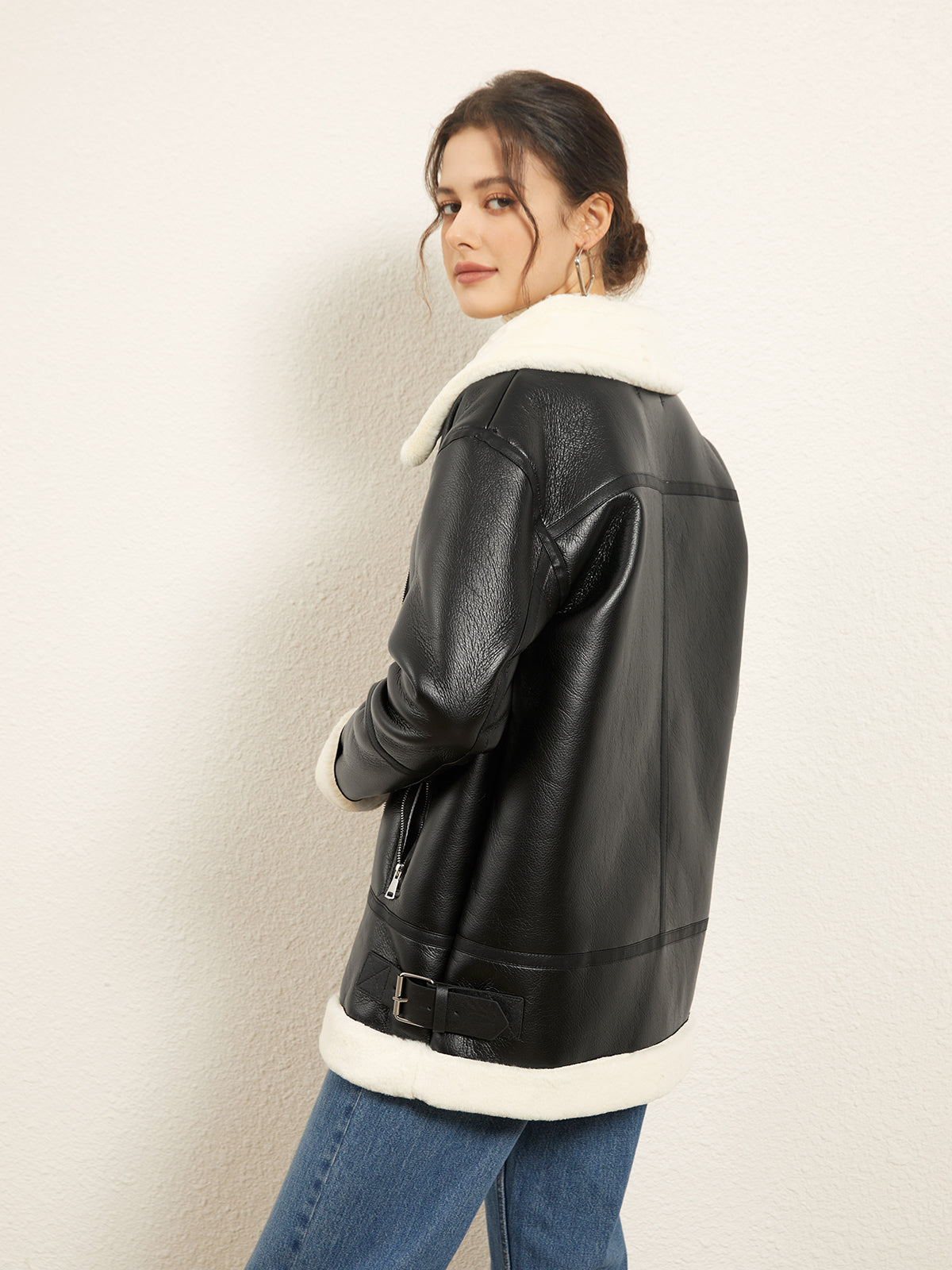 Wanderer Shearling Leather Jacket