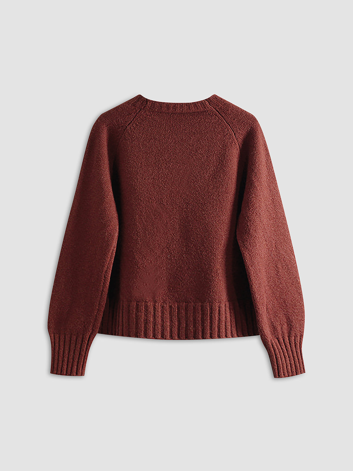 Burgundy Soft Sweater