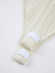 Ivory Glow Textured Bodysuit