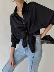 Charlotte Oversized Button Up Collared Shirt