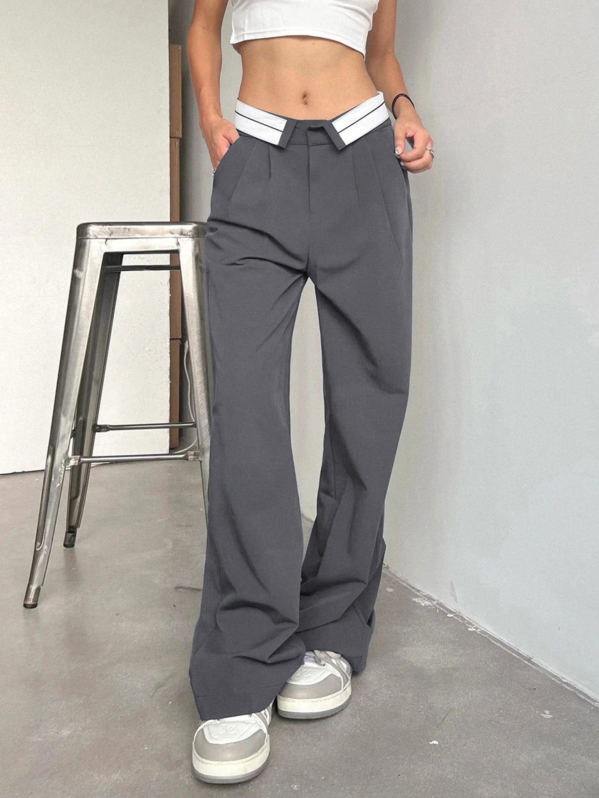 Recreation Day Straight Leg Dress Pants