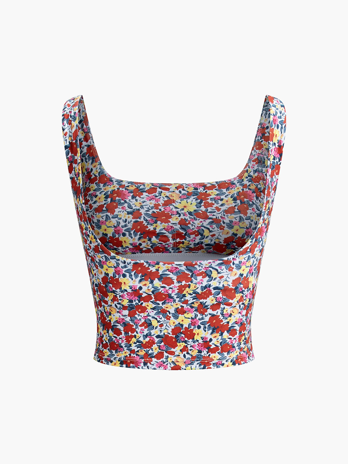 Eden Floral Garden Crop Tank Top