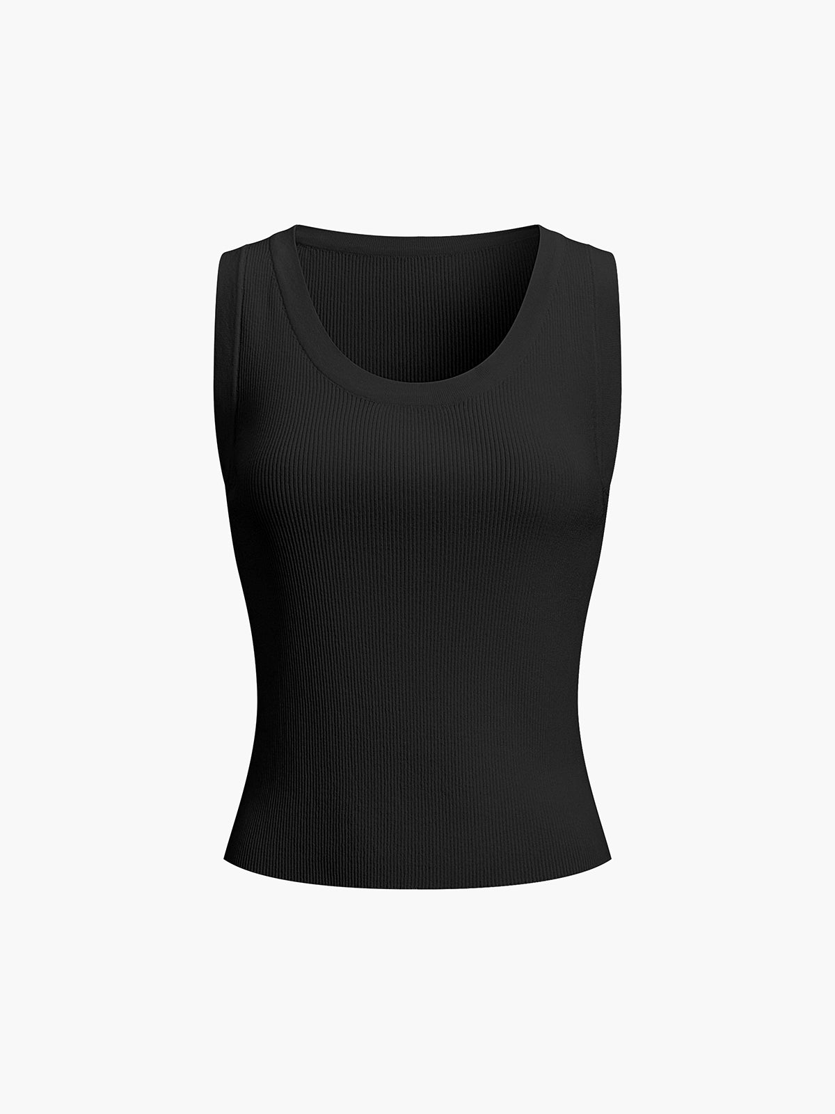 Basic Crew Neck Tank Top