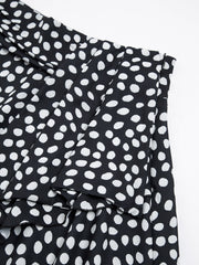 Polka Dot Ruffle Skirt