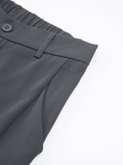 Utility Buttoned Straight Leg Pants