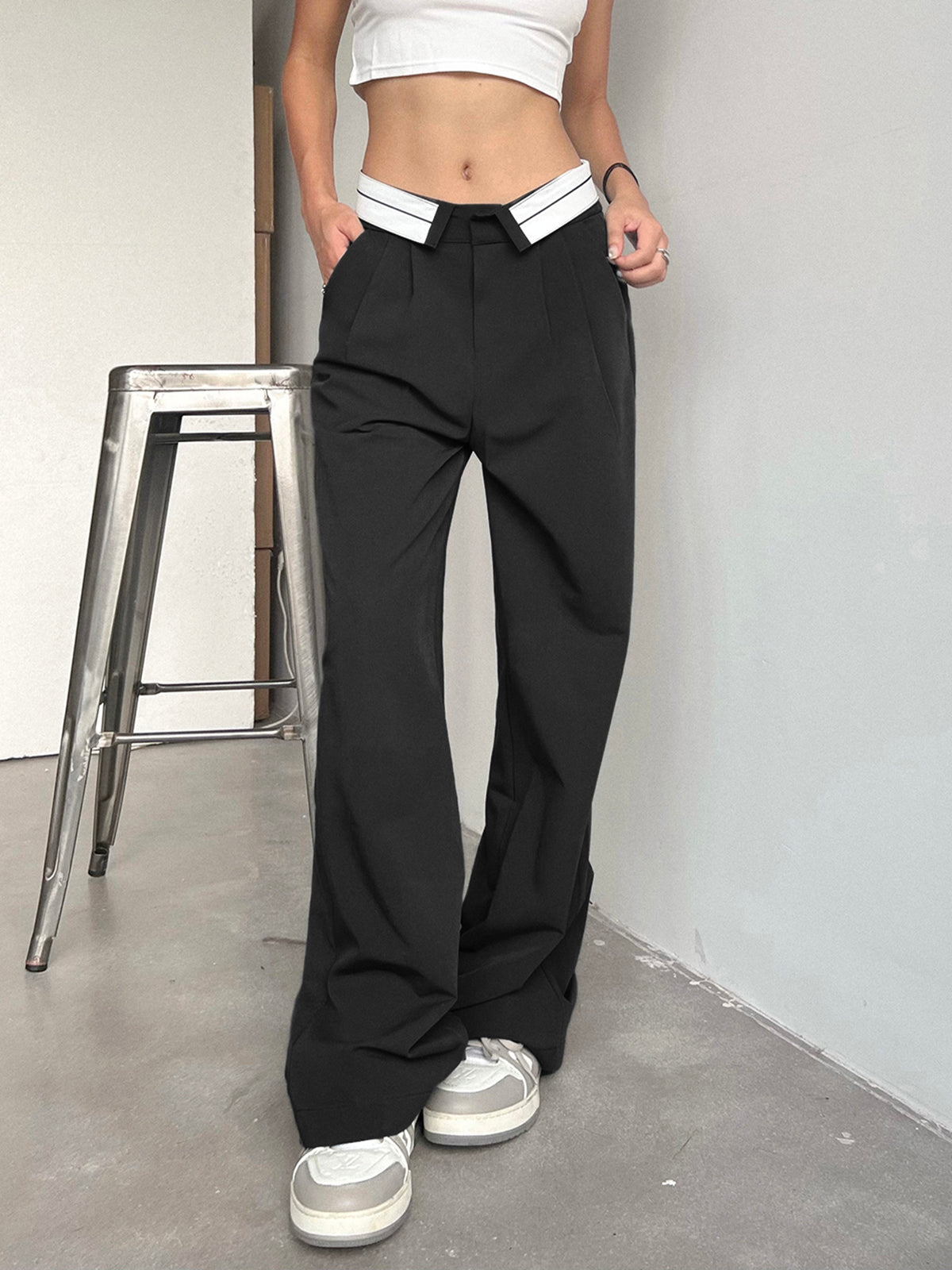 Recreation Day Straight Leg Dress Pants