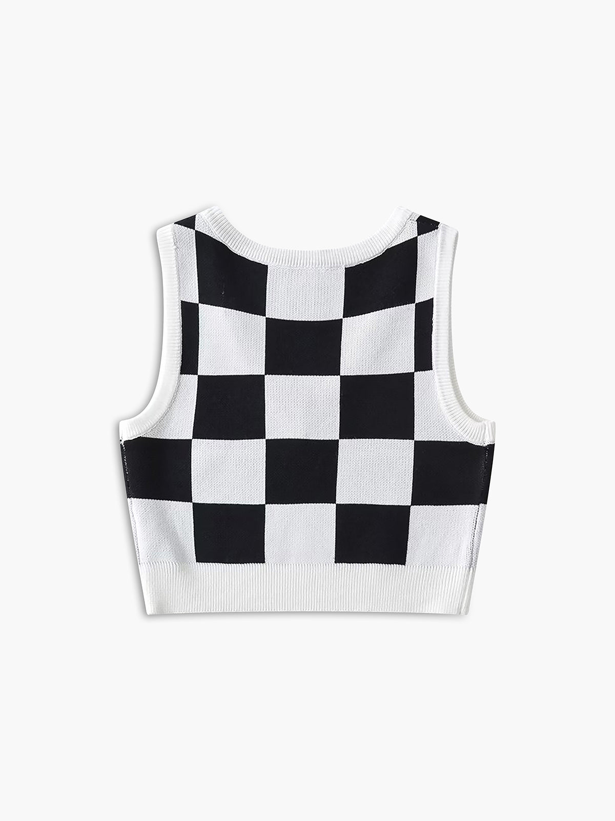 Checkered Vest