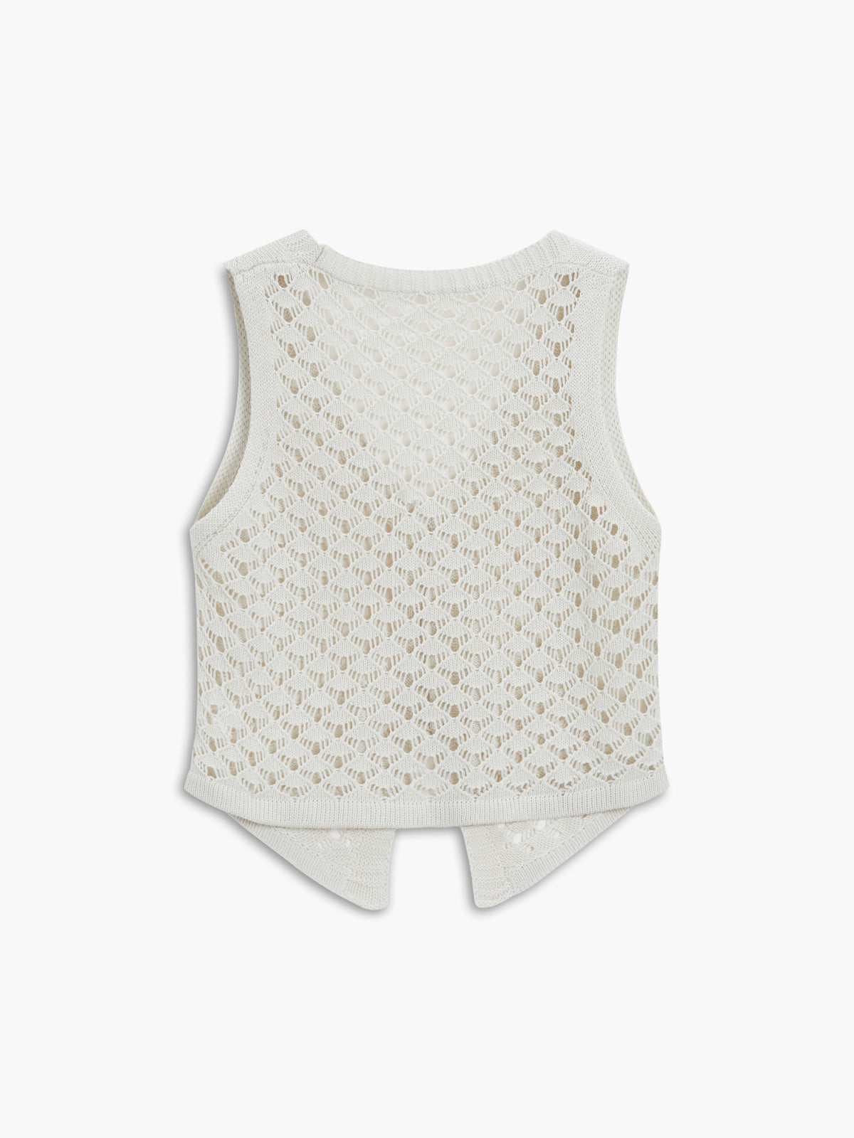 Vintage Crochet Eyelet Tank Top