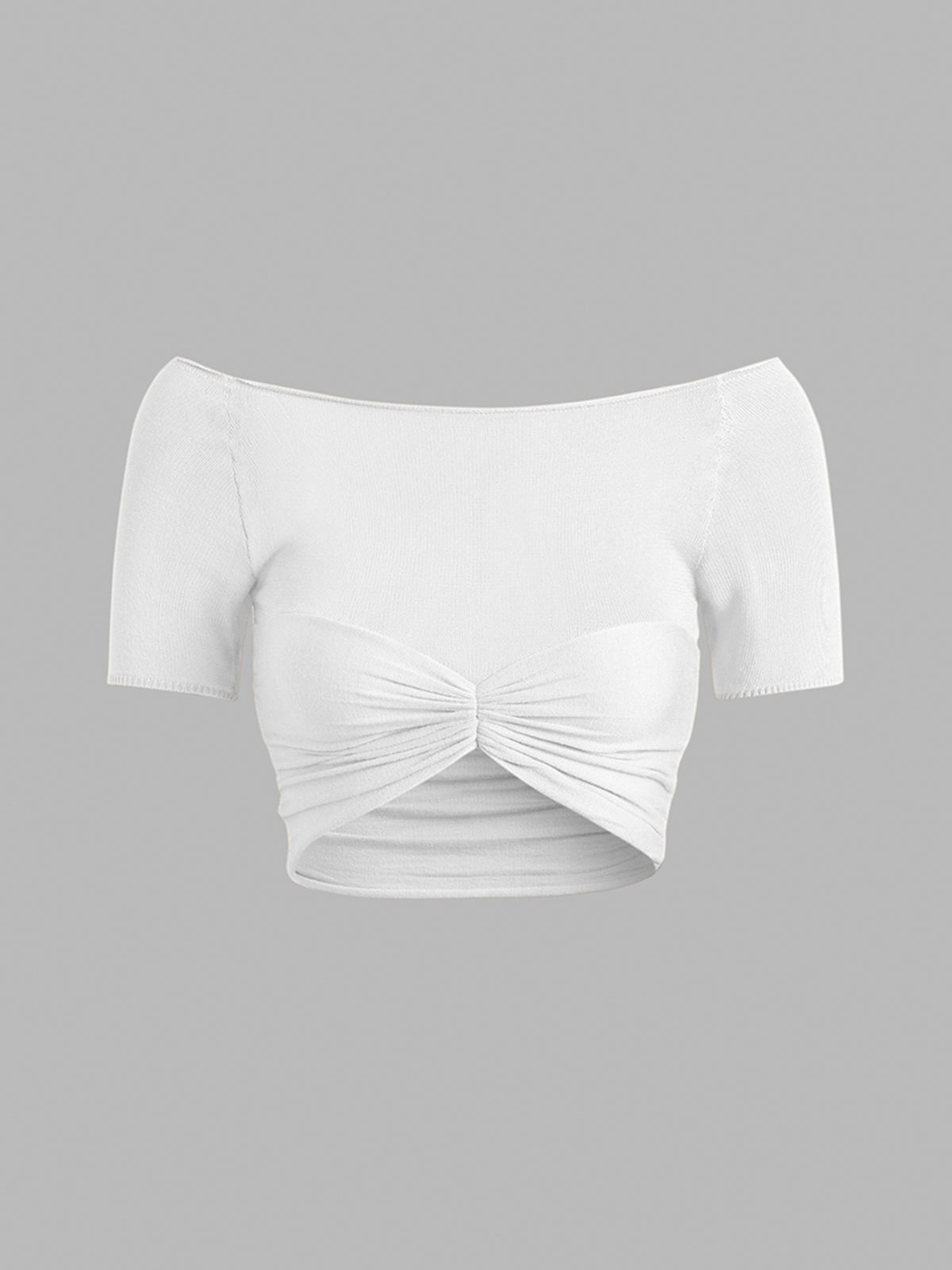 Nostalgia Bow Tie Crop Top