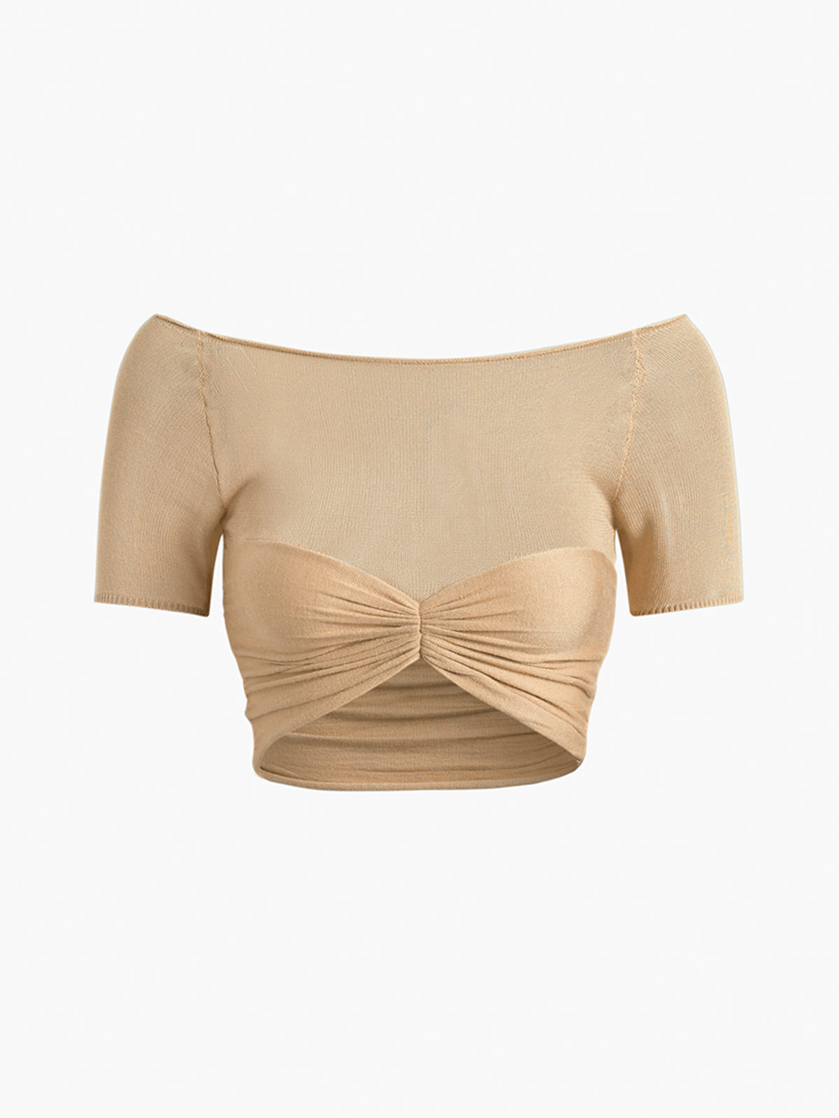 Nostalgia Bow Tie Crop Top