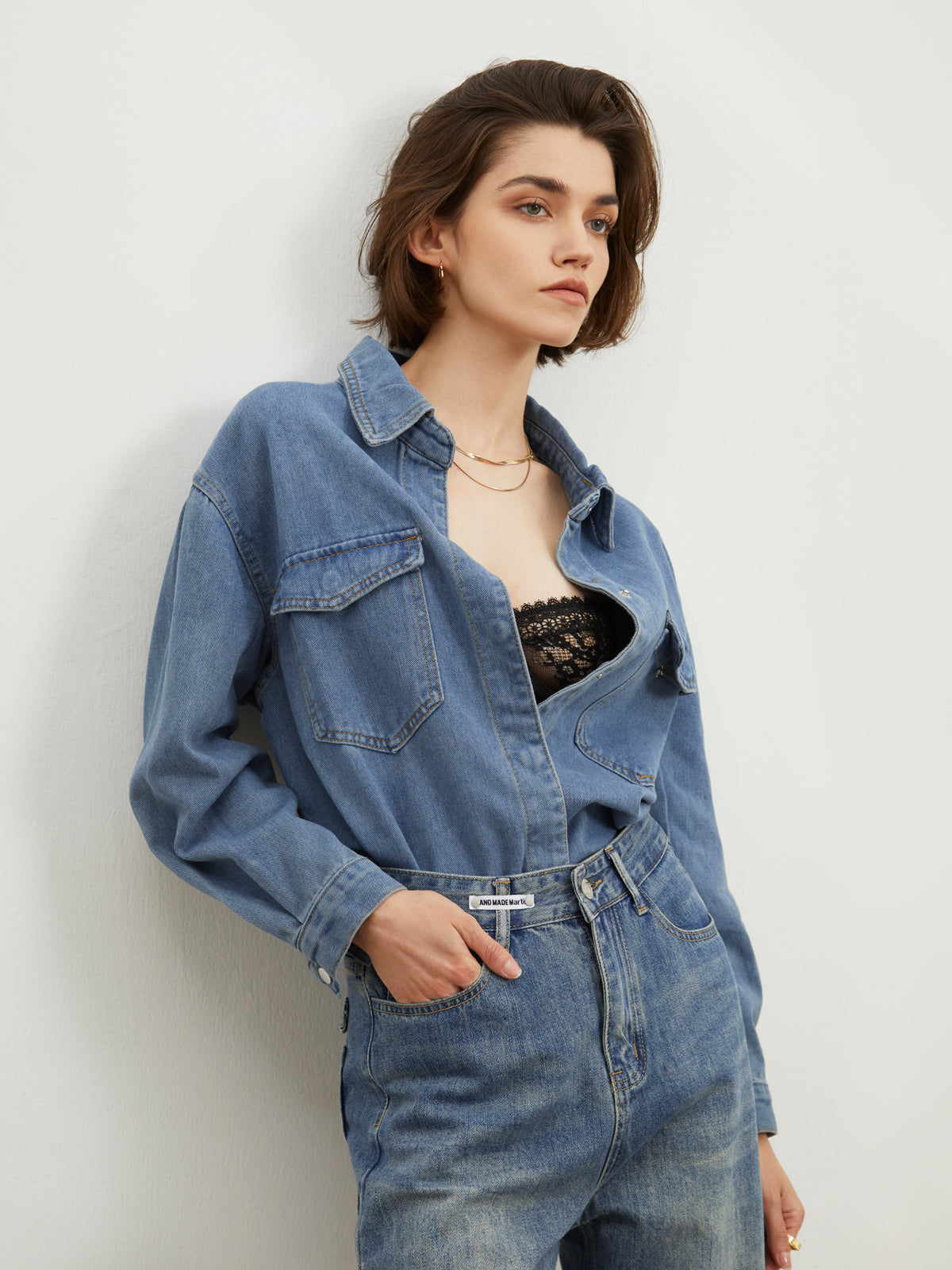 Relaxed Fit Denim Jacket