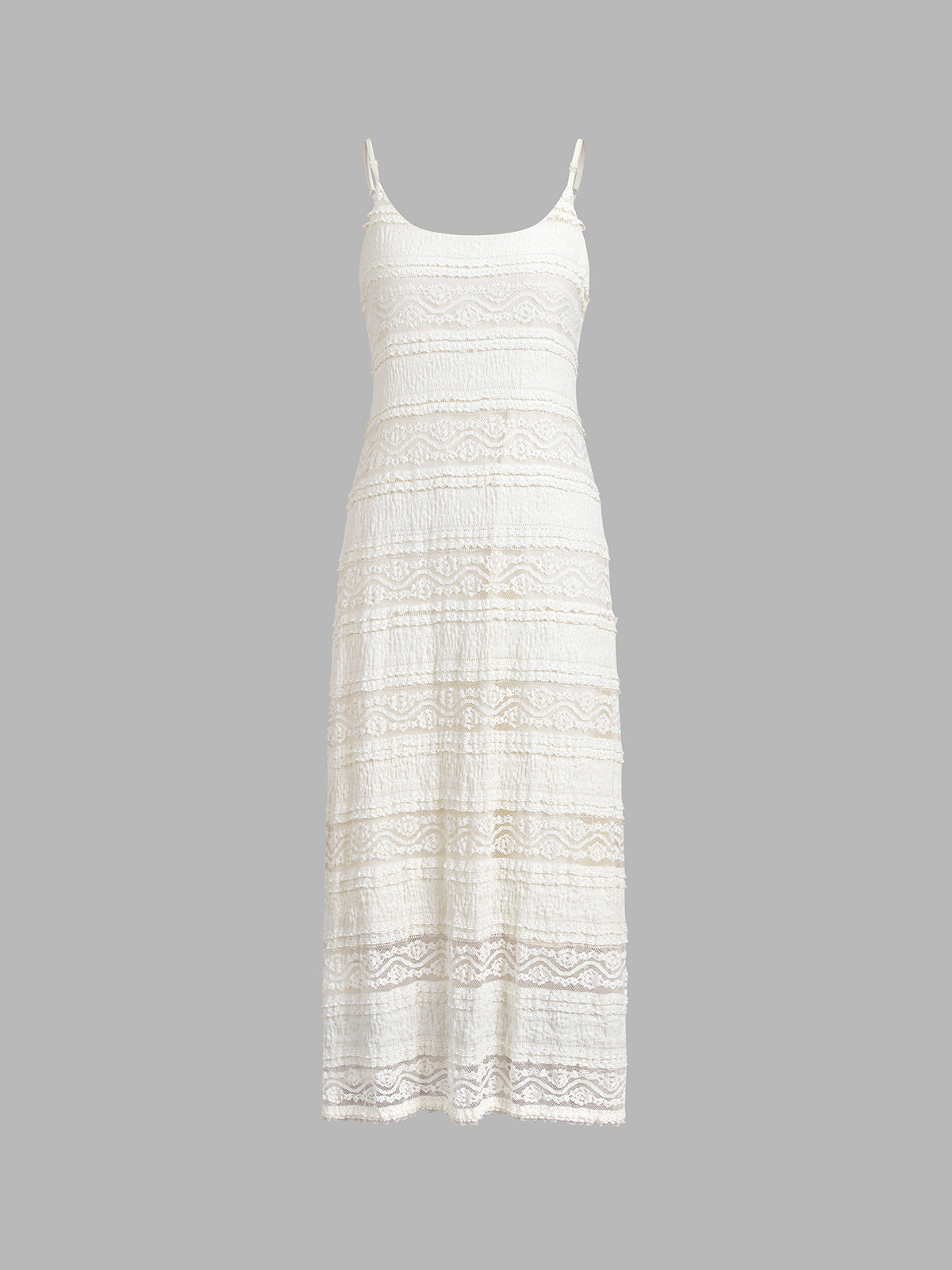 Lace Midi Tank Dress