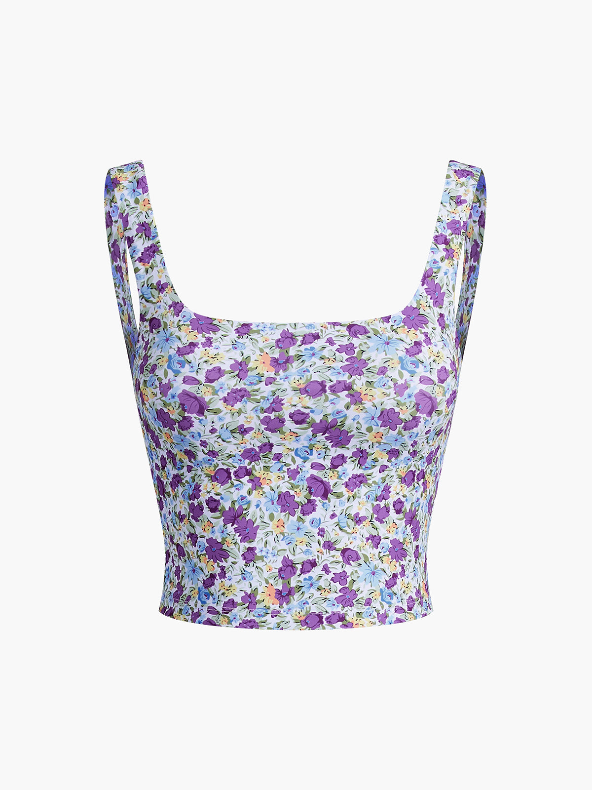 Eden Floral Garden Crop Tank Top