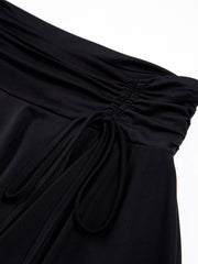 Ruched Pleat Skirt