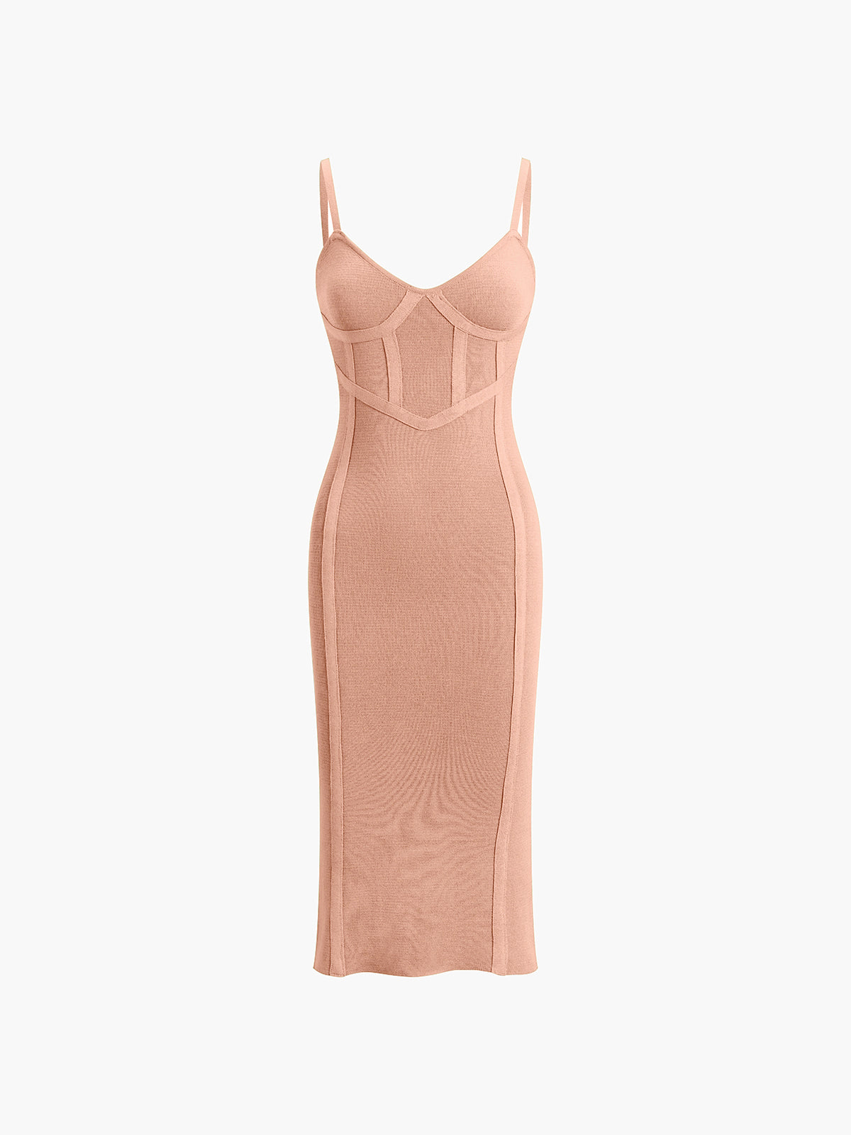 Bodycon Corset Midi Dress