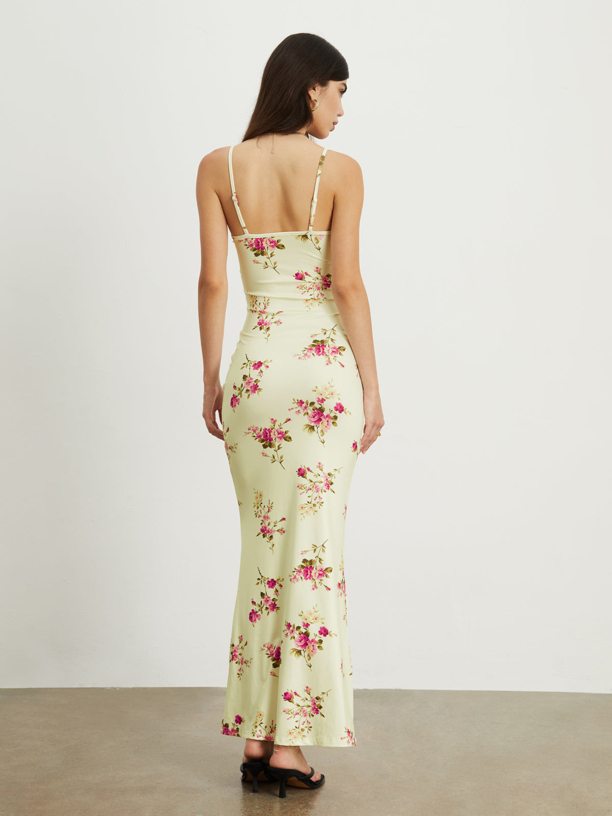 Floral Slip Long Dress