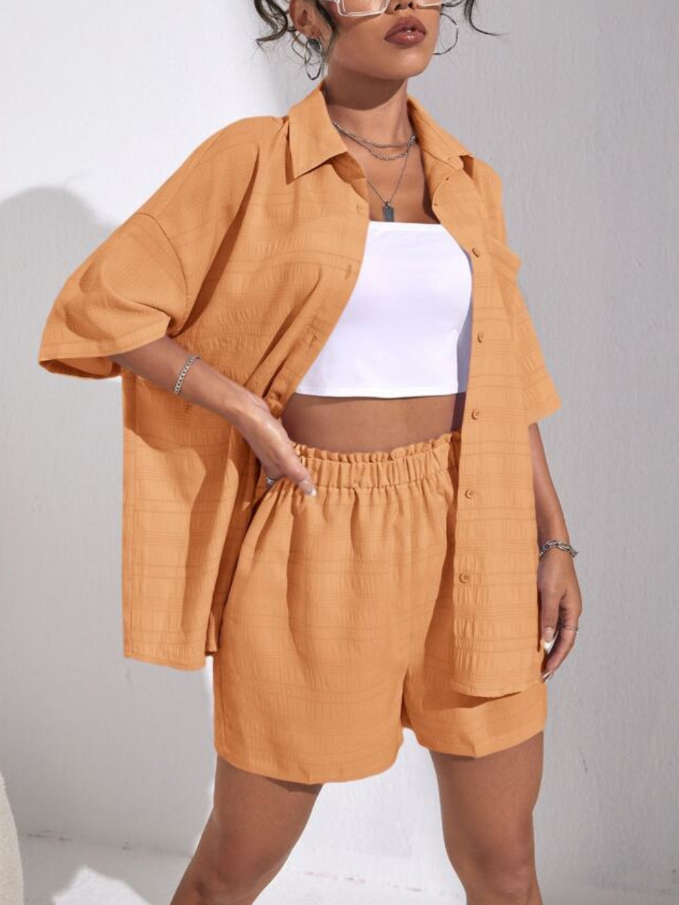 Bellotte Two Piece Shorts Set