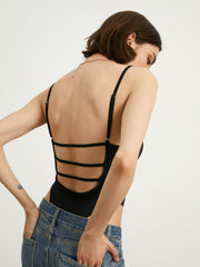 Runway Open Back Bodysuit