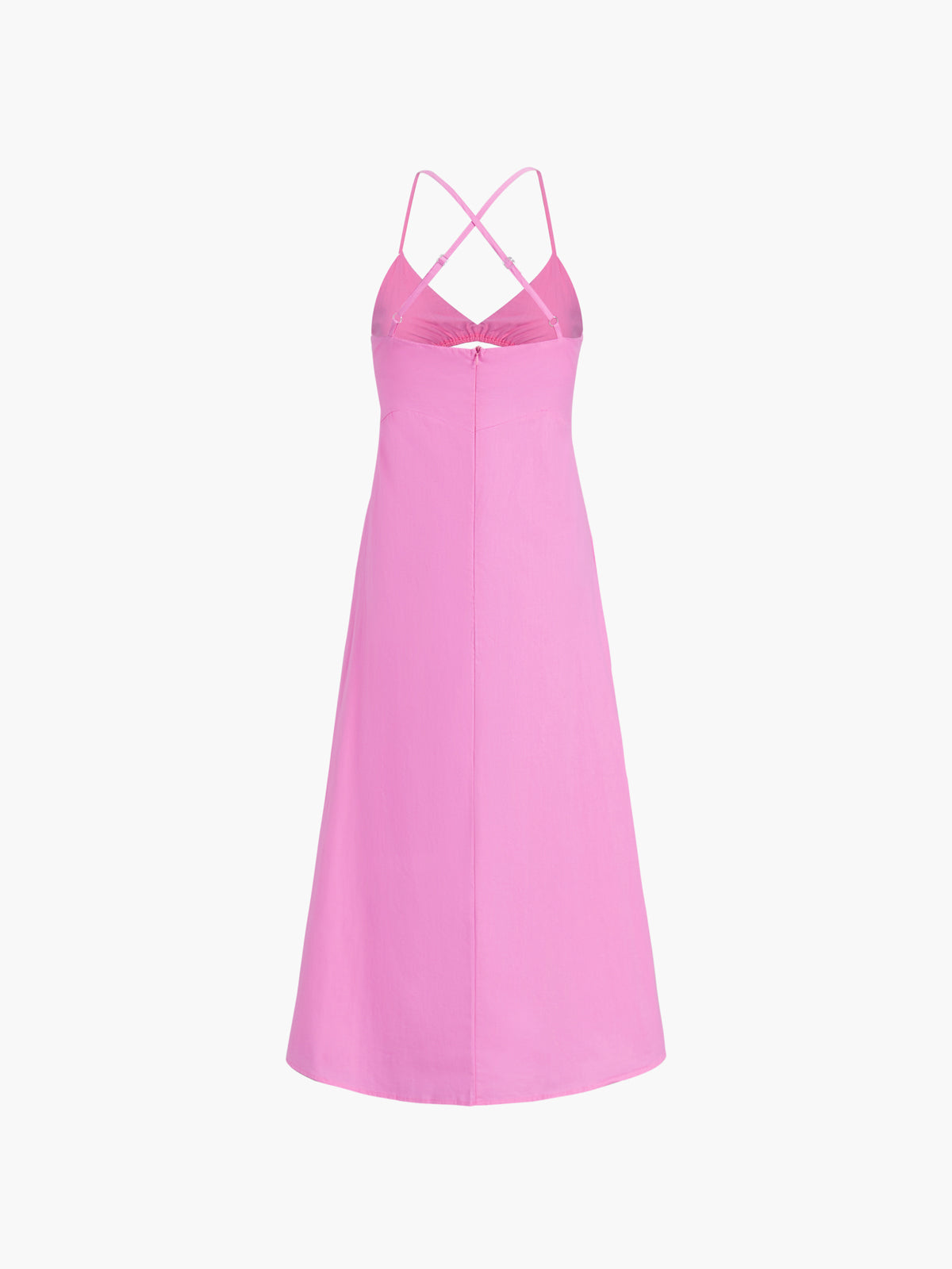 Criss Cross Cutout Long Sundress