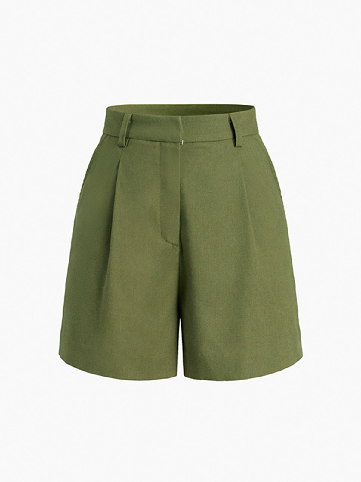 Summer Hint Pleat Shorts