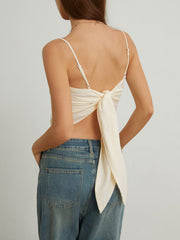 Tied Handkerchief Cami Top