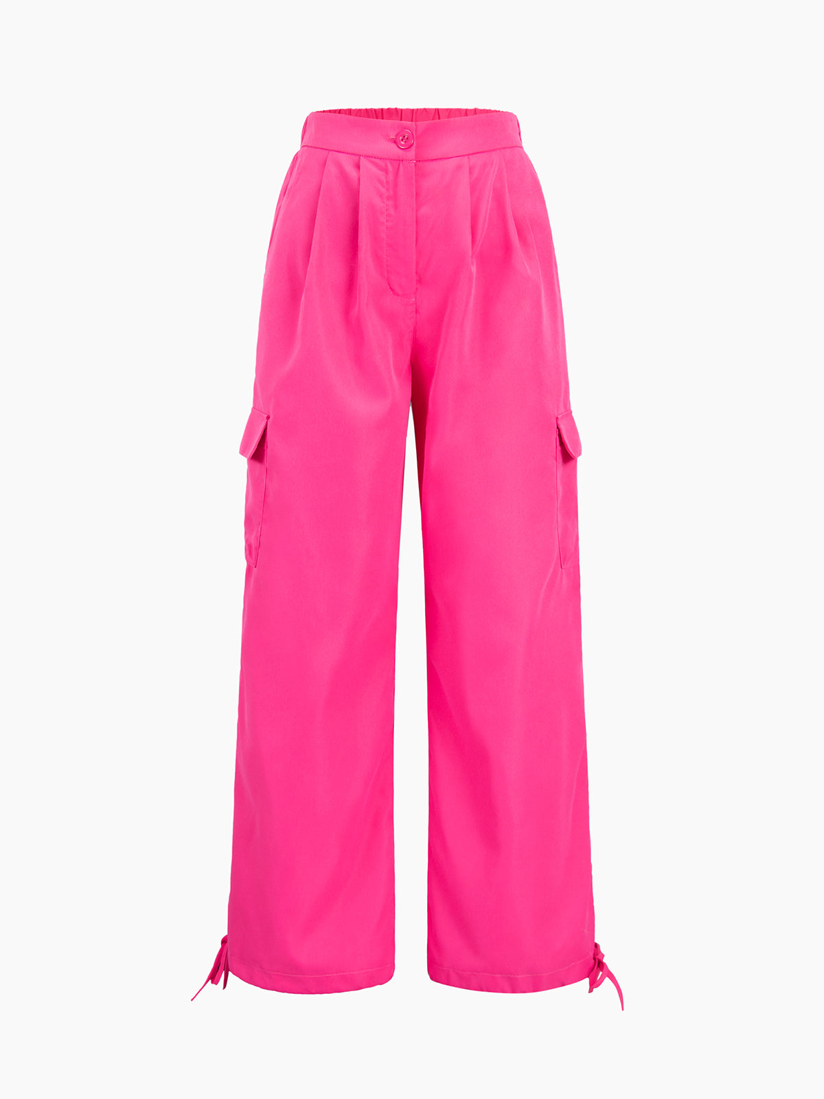 Neon Lights Drawstring Cargo Pants