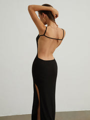 Dreamy Open Back Midi Dress