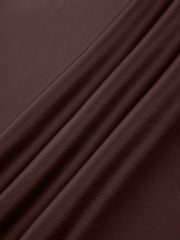 Cocoa Beans Satin Tied Midi Dress