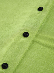 Summer Greens Button Down Polo Shirt