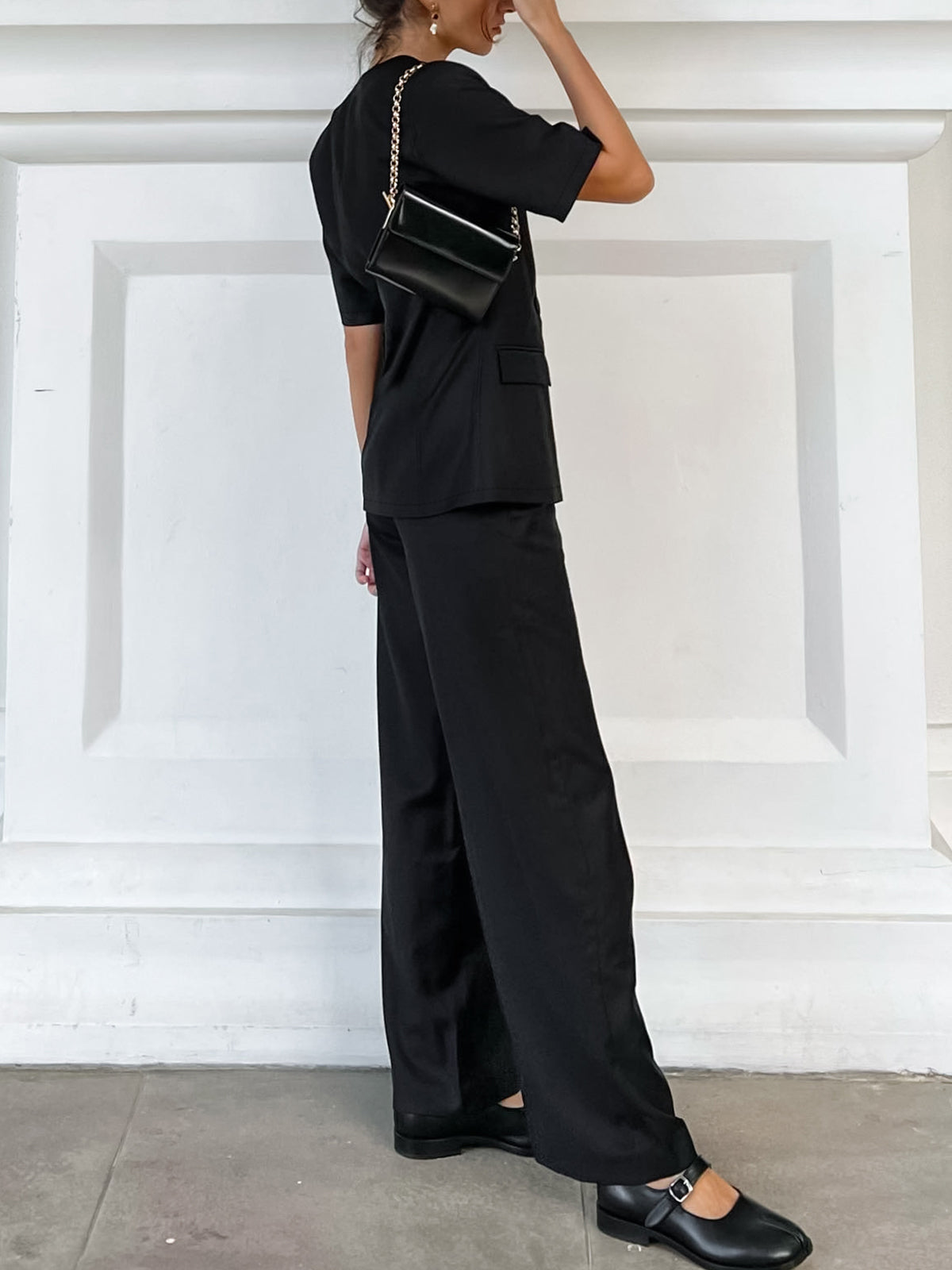 New York Leisure Two Piece Pants Set