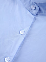 Puff Sleeve Button Down Shirt