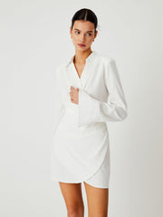 Gardenia Wrap Short Dress