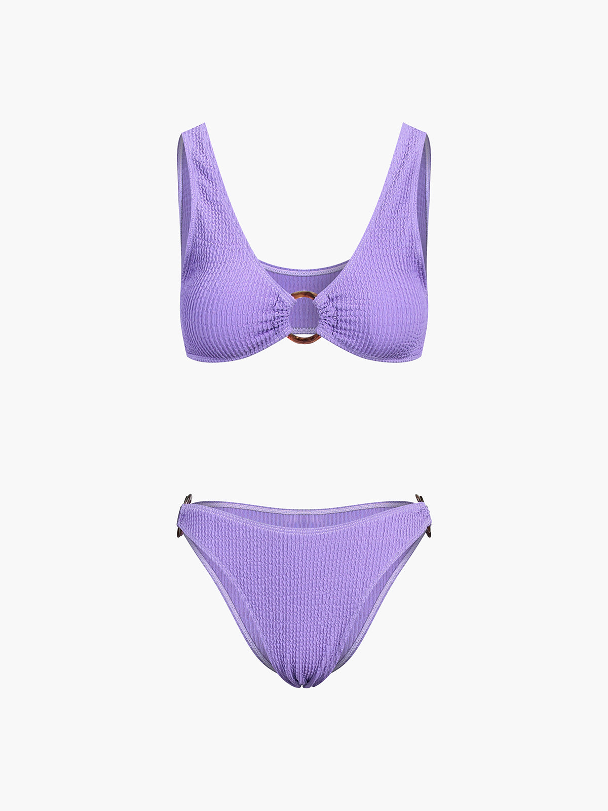 Lilac O-Ring Two Piece Bikini