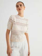 Classic Cable Knit Top