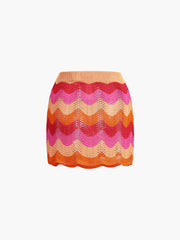 Heatwave Knit Mini Skirt