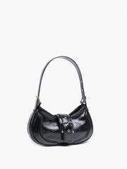 Minimal Leather Flap Bag