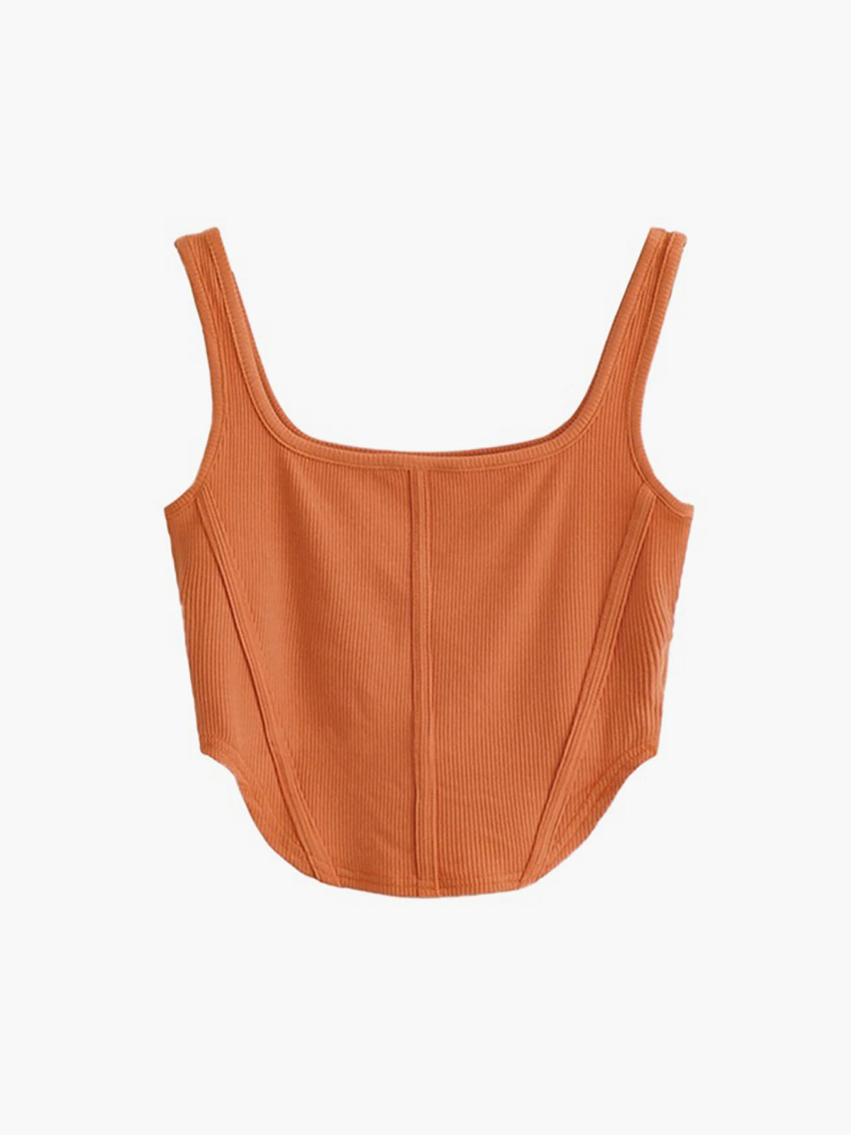 Basic Corset Tank Crop Top